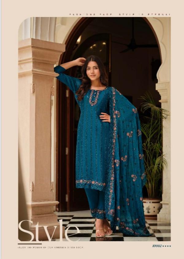 Vouch Nooreh Chinon Embroidered Salwar Kameez Collection