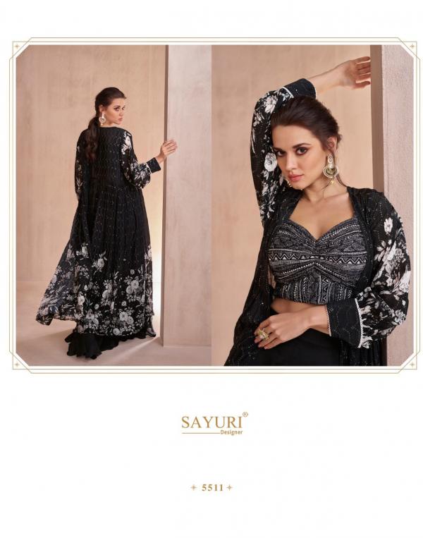 Sayuri Simayaa Designer Chinon Silk Salwar Kameez Collection