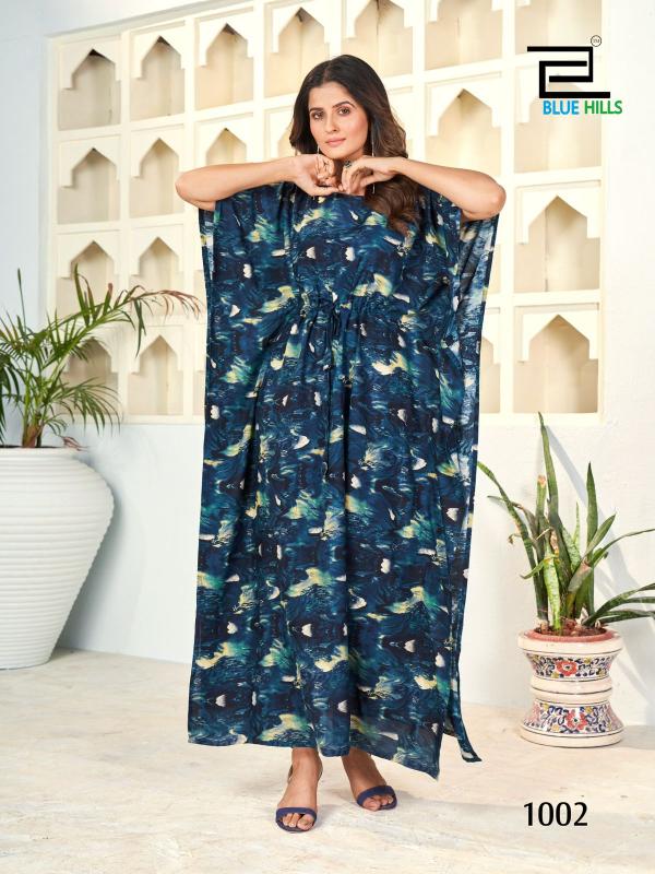 Blue Hills Kaftan Plus Vol 1 Fancy Rayon Kaftan Collection