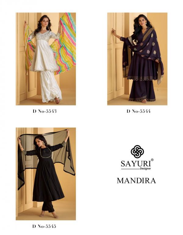 Sayuri Mandira Designer Silk Salwar Kameez Collection