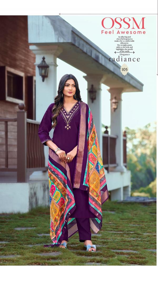 Ossm Noorie Vol 3 Viscose Top Bottom With Dupatta Collection