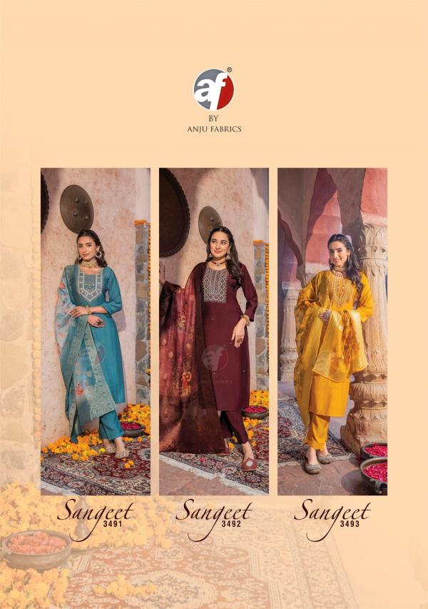 Af Sangeet Vol 5 Viscose Designer Ready Made Collection