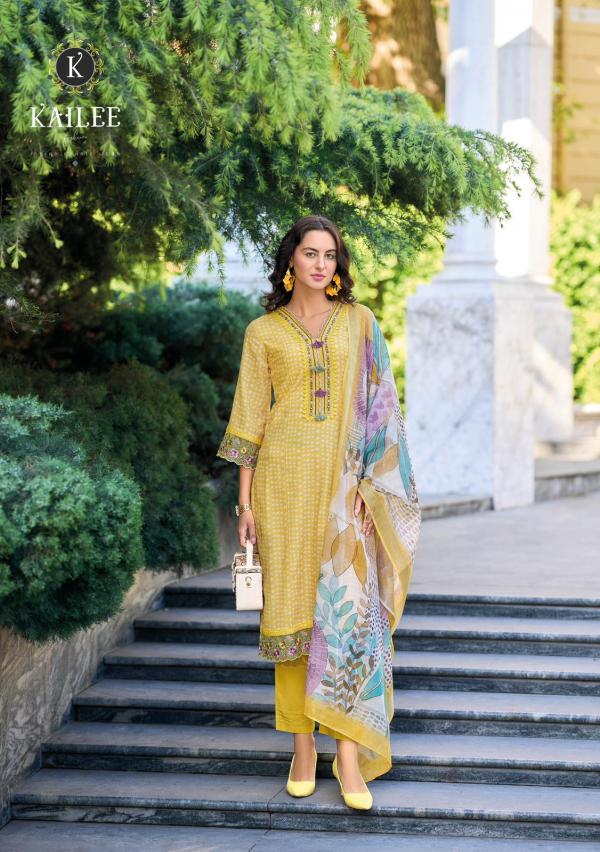 Kailee Izhaar Vol 3 Fancy Top Bottom With Dupatta Collection