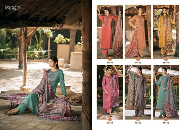 Kesar Patola Fancy Printed Dress Material Collection