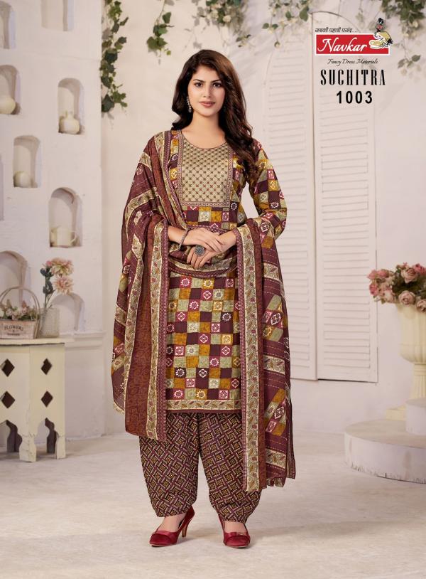 Navkar Suchitra Vol 1 Kurti Bottom With Dupatta Collection