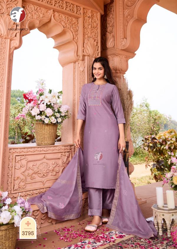 Af Once More Vol 4 Designer Kurti Pant With Dupatta Collection