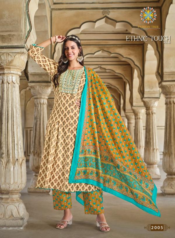 Ethnic Touch Vol 2 By Passion Tree Cotton Ready Made Collection