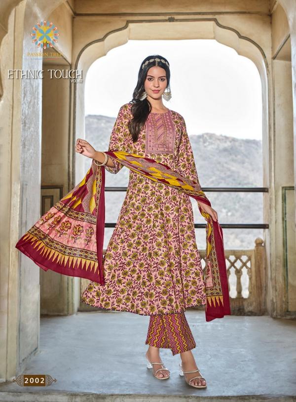 Ethnic Touch Vol 2 By Passion Tree Cotton Ready Made Collection