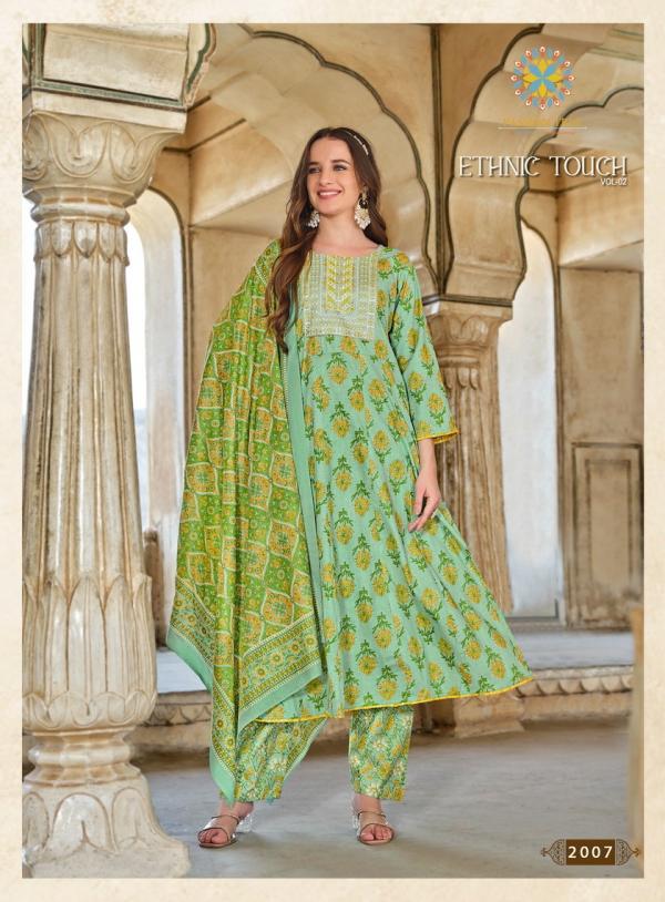 Ethnic Touch Vol 2 By Passion Tree Cotton Ready Made Collection