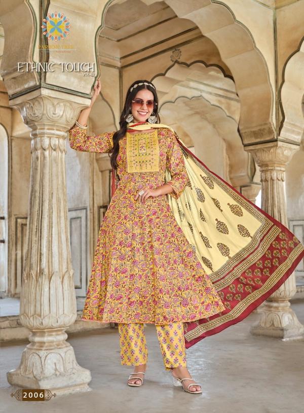 Ethnic Touch Vol 2 By Passion Tree Cotton Ready Made Collection