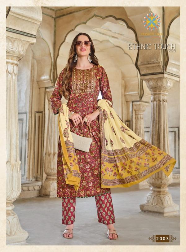 Ethnic Touch Vol 2 By Passion Tree Cotton Ready Made Collection