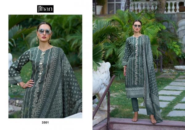 Jihan Bin Saeed Vol 12 Lawn Printed Pakistani Salwar Suits