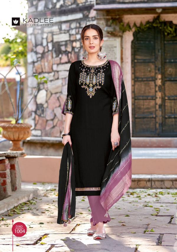 Kadlee Kalindi Viscose Kurti Bottom With Dupatta Collection