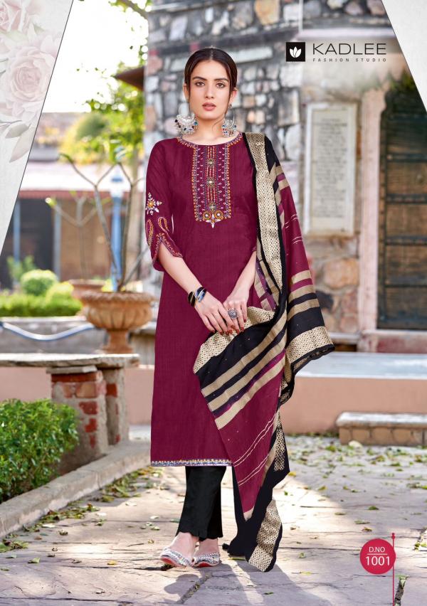 Kadlee Kalindi Viscose Kurti Bottom With Dupatta Collection