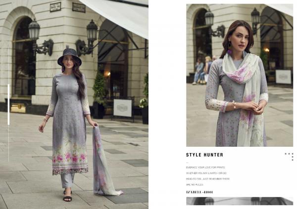 Kesar Izabell Linen Digital Printed Dress Material Collection