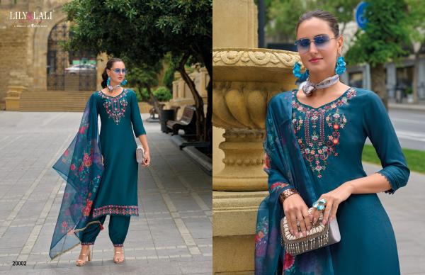 Lily And Lali Afghani Vol 4 Embroidered Readymade Dress Collection