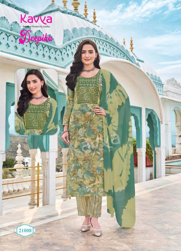 Kavya Deepika Vol 21 Kurti Bottom With Dupatta Collection