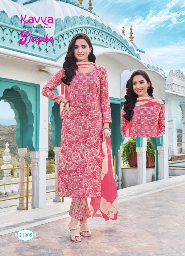 Kavya Deepika Vol 21 Kurti Bottom With Dupatta Collection