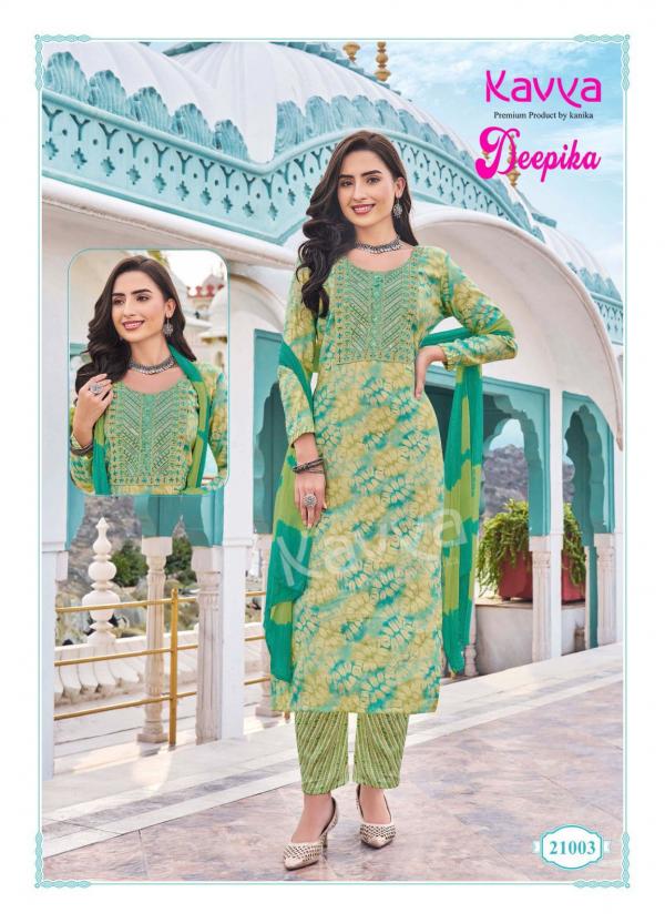 Kavya Deepika Vol 21 Kurti Bottom With Dupatta Collection