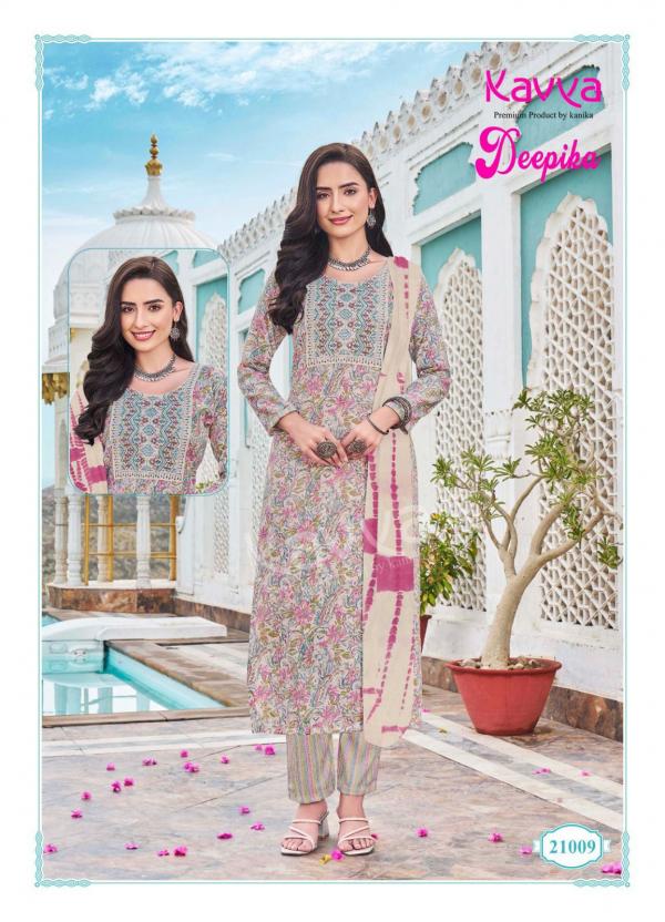 Kavya Deepika Vol 21 Kurti Bottom With Dupatta Collection