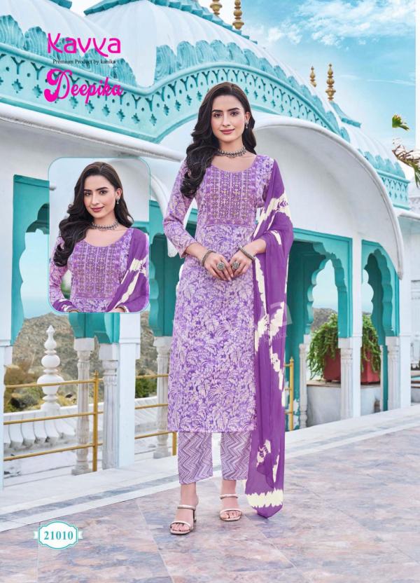 Kavya Deepika Vol 21 Kurti Bottom With Dupatta Collection