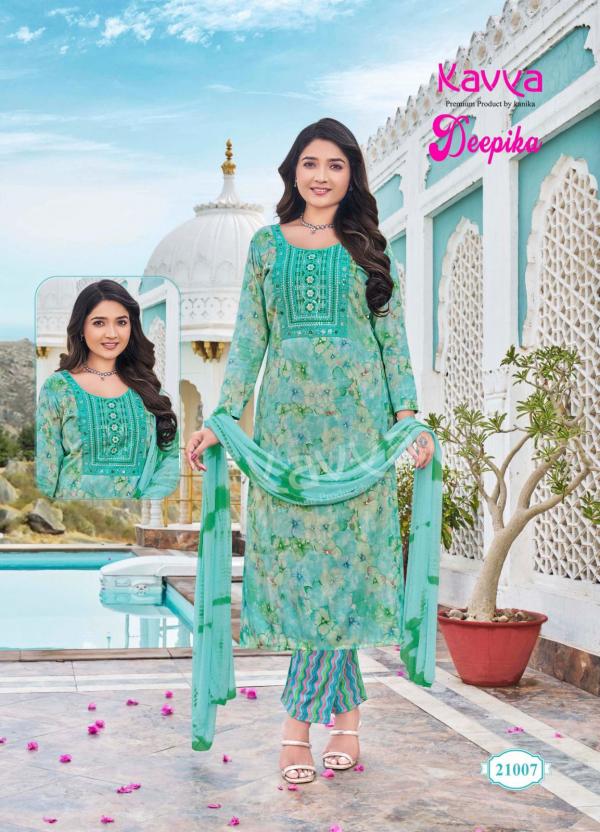 Kavya Deepika Vol 21 Kurti Bottom With Dupatta Collection