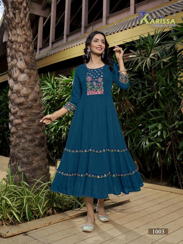 Karissa Zoya Vol 2 Rayon Fancy Kurti Collection