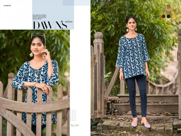 Shreen Sofia Vol 1 Western Rayon Printed Tunic Collection