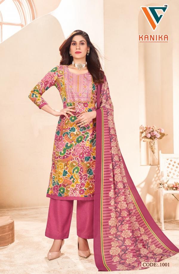 Vandana C Kanika Vol 1 Ready Made Muslin Suit Collection