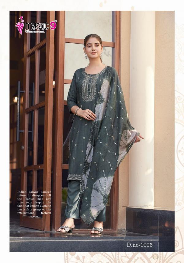 Mystic 9 Dolly Vol 1 Rayon Kurti Bottom With Dupatta Collection