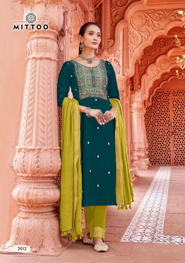 Mittoo Simayaa Vol 2 Viscose Kurti Bottom With Dupatta Collection