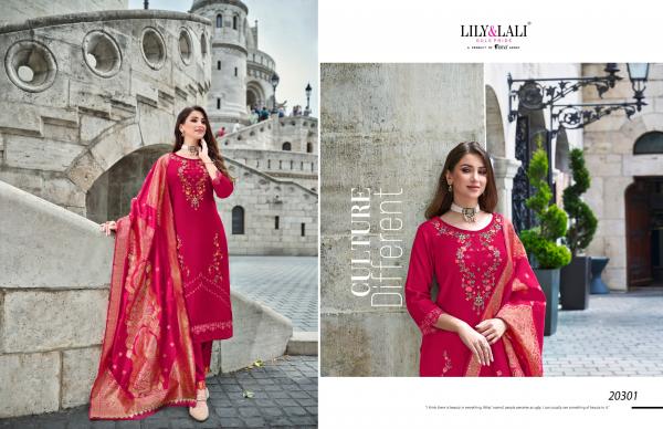 Lily And Lali Hasmeena Vol 3 Kurti Bottom With Dupatta Collection