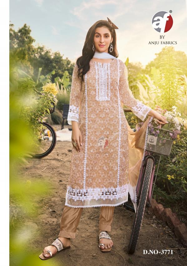 Af Affair Vol 2 Organza Kurti Pant With Dupatta Collection