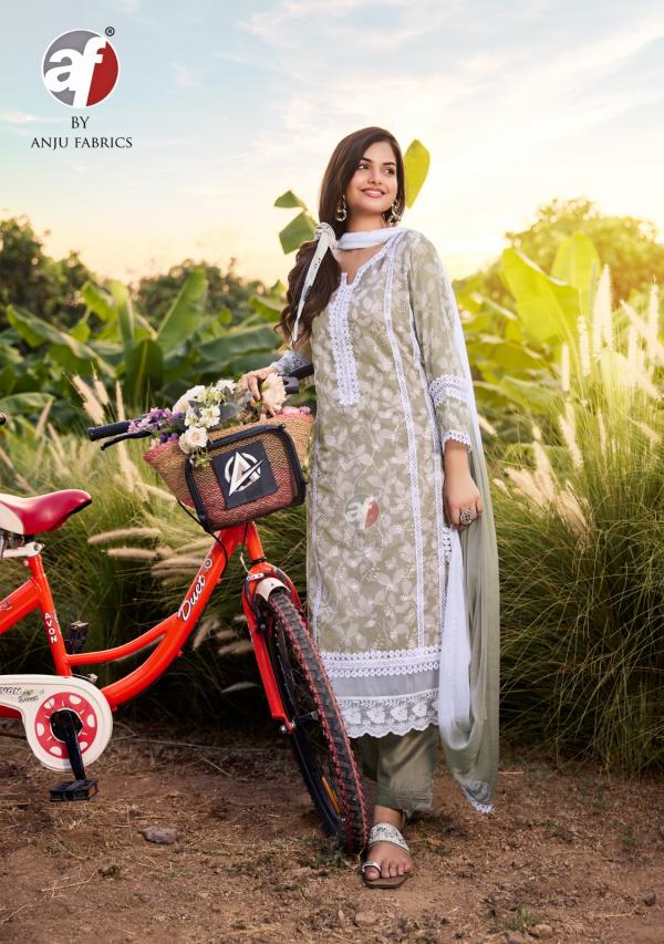 Af Affair Vol 2 Organza Kurti Pant With Dupatta Collection