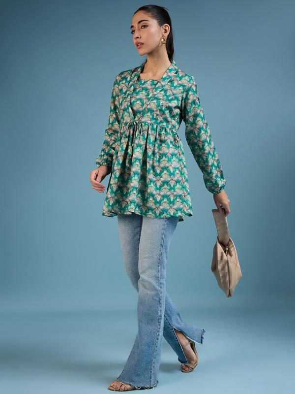 Navya 9 Casual Printed Rayon Top Collection