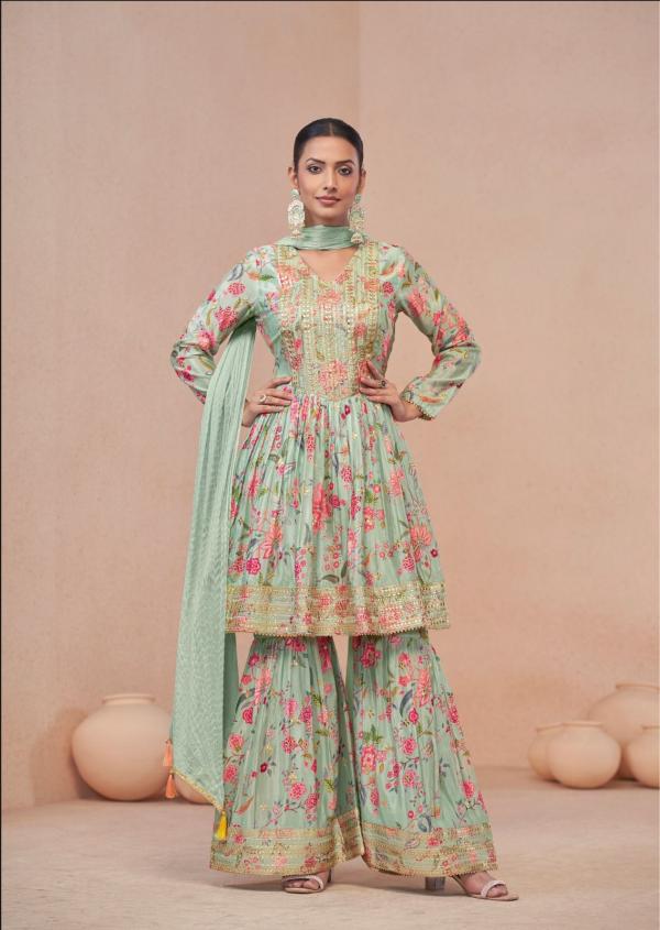 Gulkayra Vanshika Chinon Digital Printed Salwar Suits Collection