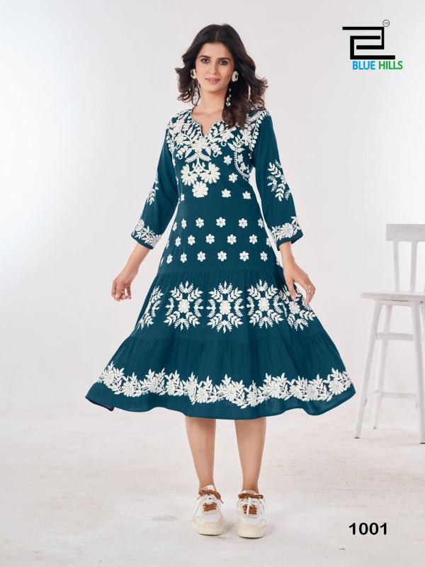 Blue Hills Kiara Vol 10 Rayon Fancy Kurti Collection