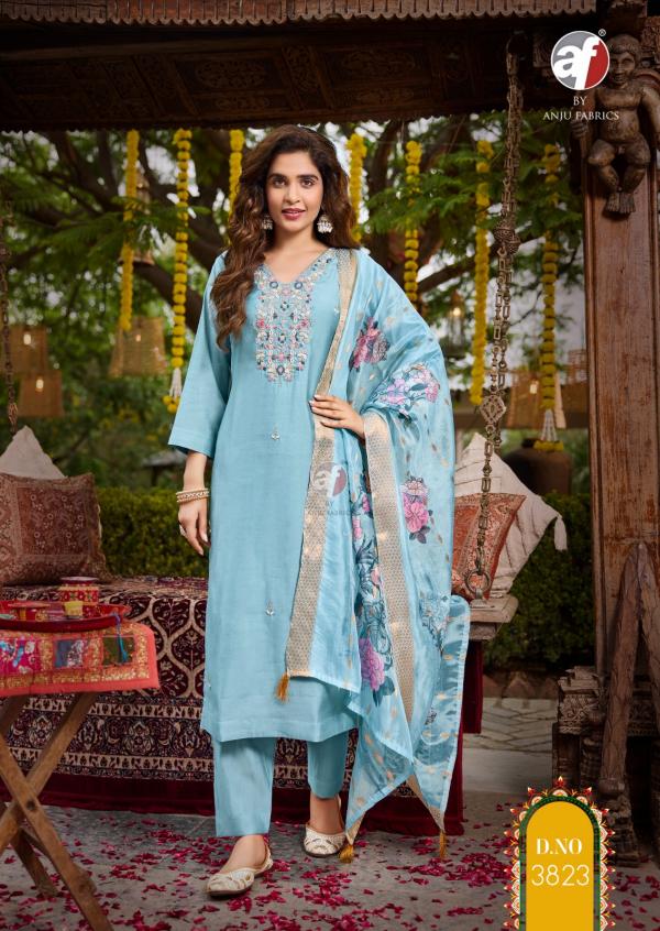 Af Shararat 7 Viscose Modal Kurti Pant With Dupatta Collection