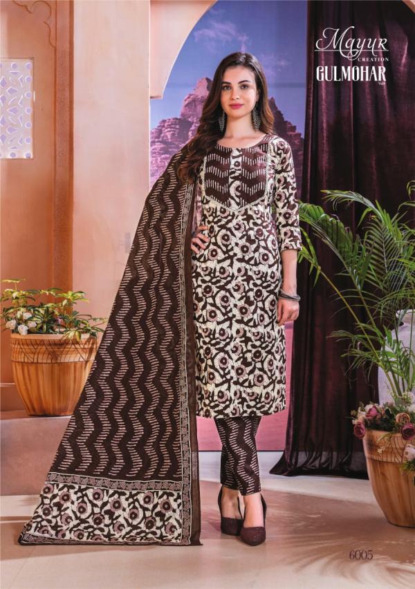 Mayur Gulmohar Vol 6 Cotton Printed Dress Material Collection