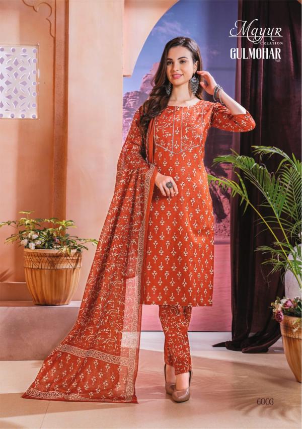 Mayur Gulmohar Vol 6 Cotton Printed Dress Material Collection