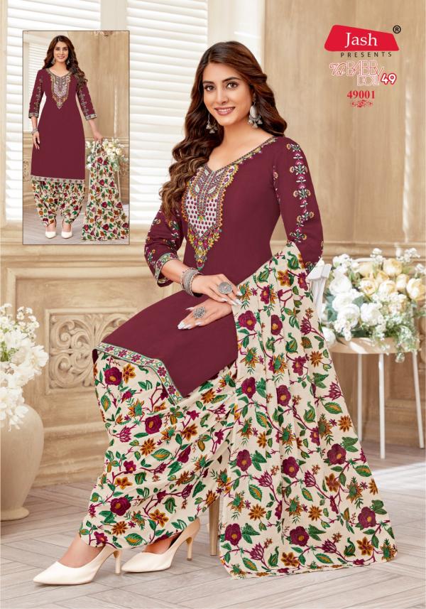 Jash Baby Doll Vol 49 Cotton Dress Material Collection