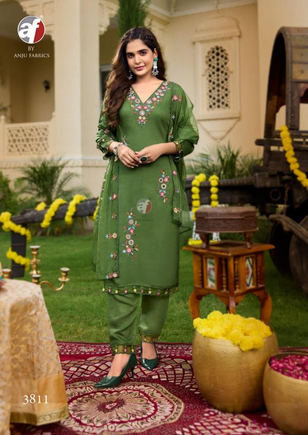 Af Tyohaar Vol 2 Viscose Kurti Pant With Dupatta Collection