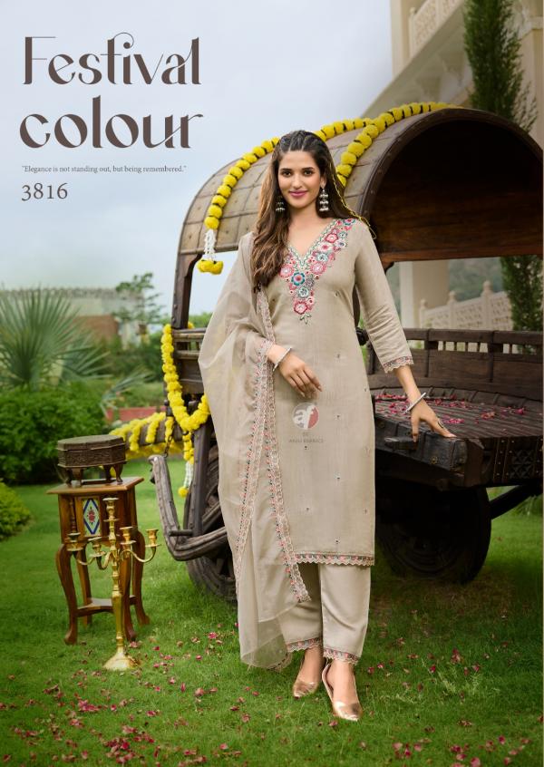 Af Tyohaar Vol 2 Viscose Kurti Pant With Dupatta Collection