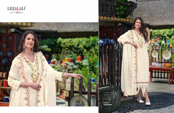 Lily And Lali Miraan Vol 2 Viscose Kurti Bottom With Dupatta