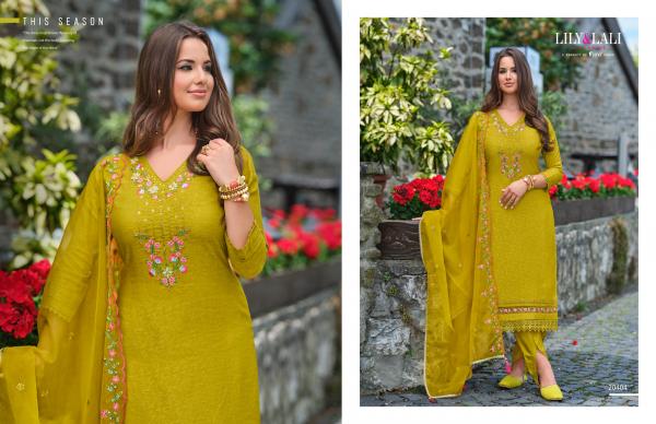 Lily And Lali Miraan Vol 2 Viscose Kurti Bottom With Dupatta