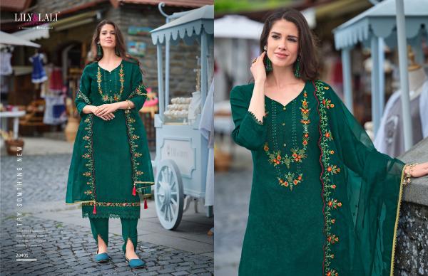 Lily And Lali Miraan Vol 2 Viscose Kurti Bottom With Dupatta