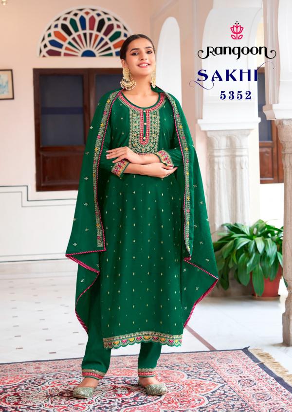 Rangoon Sakhi Kurti Bottom With Dupatta Collection