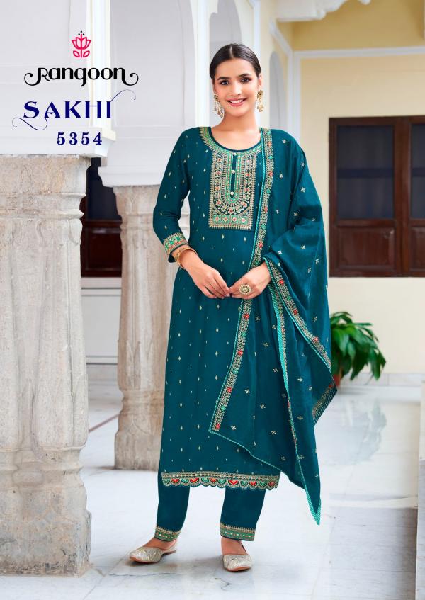 Rangoon Sakhi Kurti Bottom With Dupatta Collection