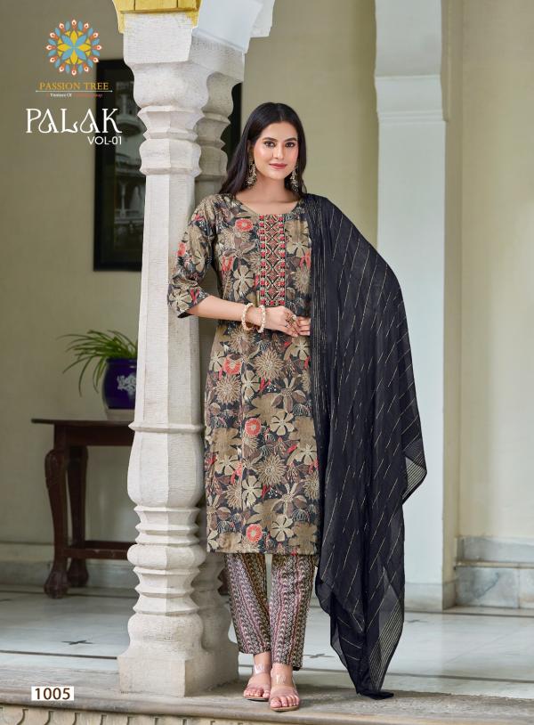 Palak Vol 1 By Passion Tree Printed Ready Made Collection