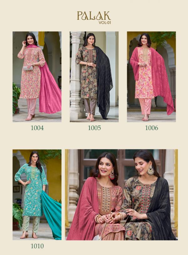 Palak Vol 1 By Passion Tree Printed Ready Made Collection